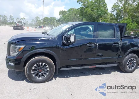 2024 Nissan Titan Pro-4X 4X4 z USA, uszkodzony, nr VIN 1N6AA1ED7RN105098